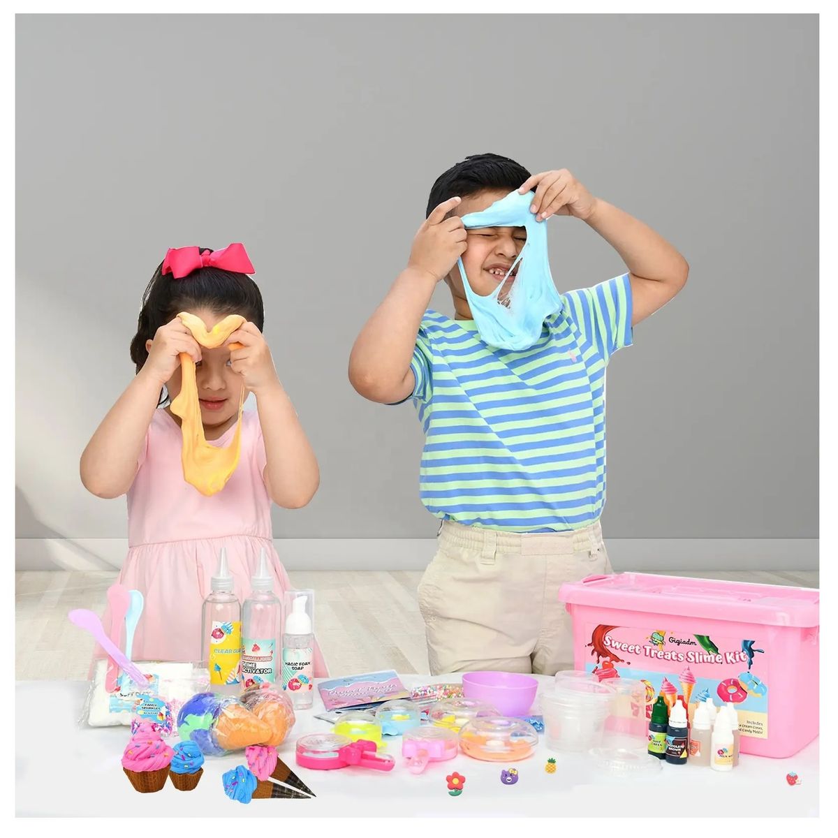 GENERICO - Kit Para Hacer Slime Helado Incluye Todos Los Accesorios