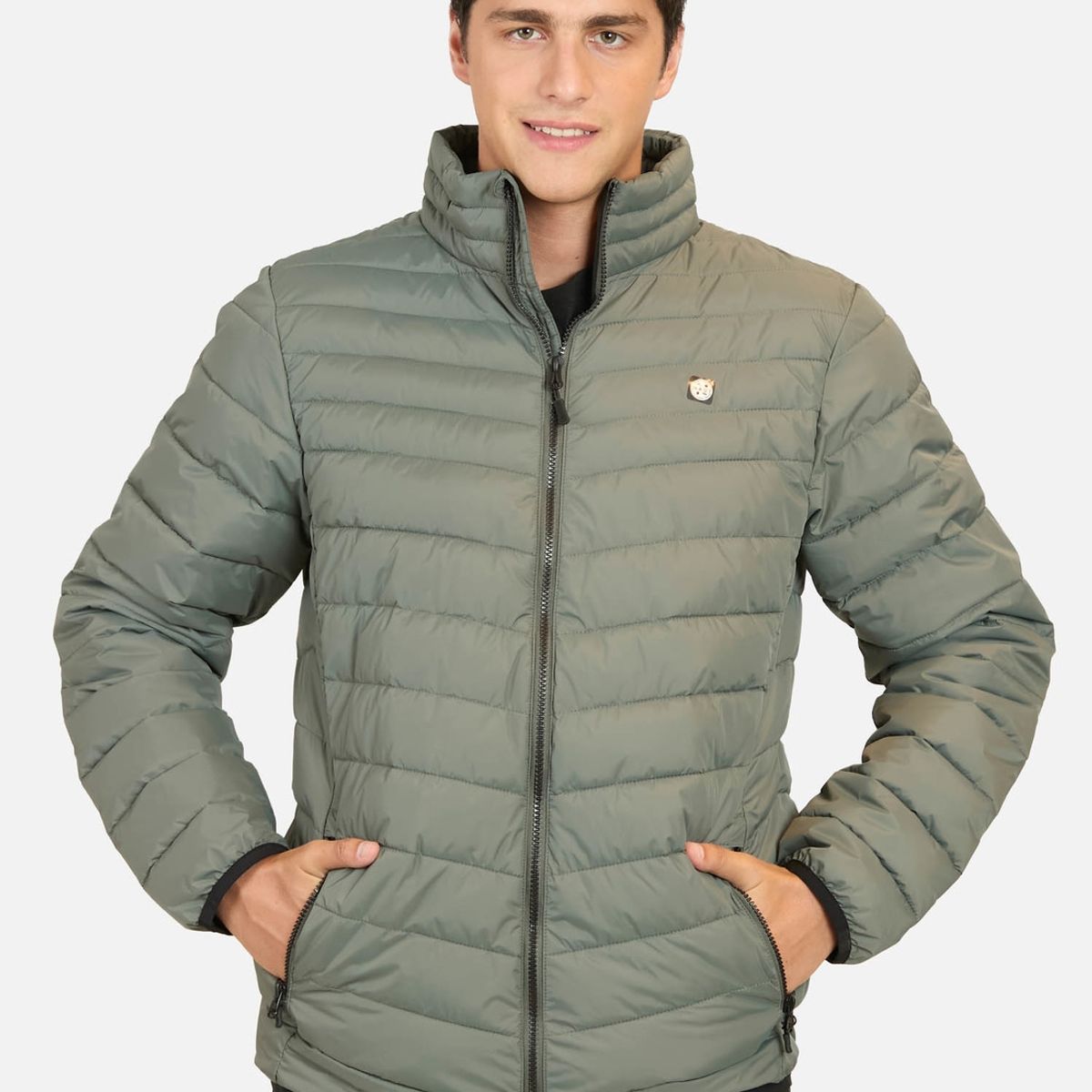 MAUI AND SONS - Parka Puffa Kaawa Gris Hombre Maui And Sons