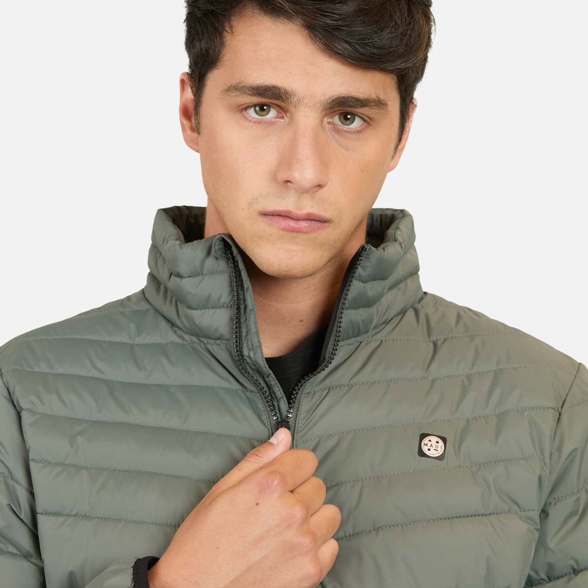 MAUI AND SONS - Parka Puffa Kaawa Gris Hombre Maui And Sons