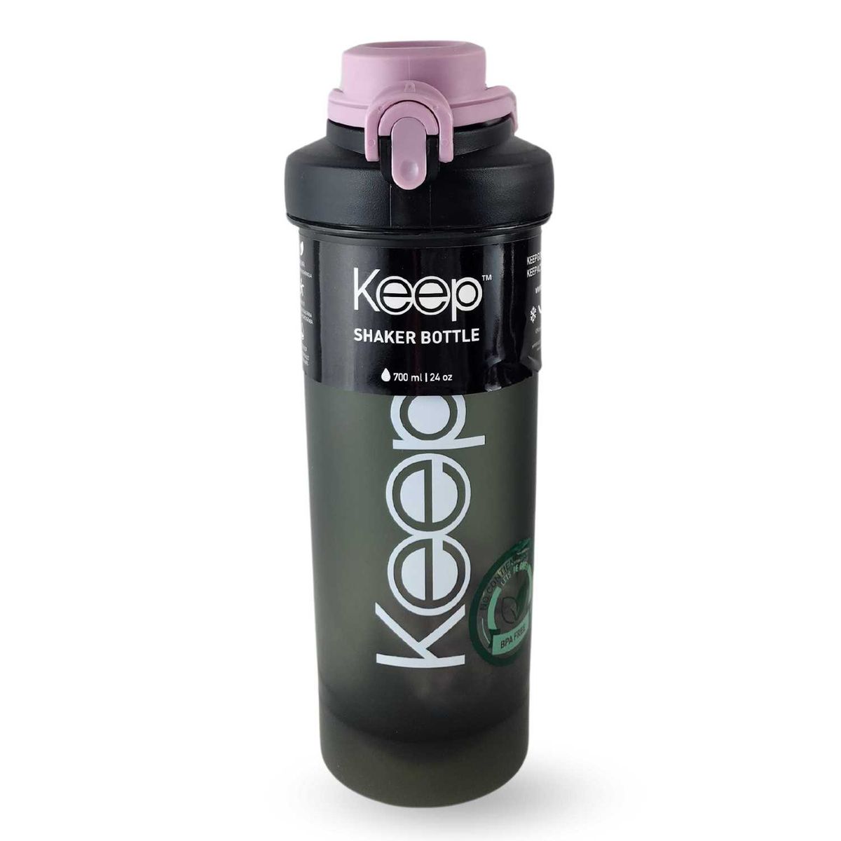 KEEP - Botella Shaker Keep 700mL Sport Outdoor Gimnasio Lila
