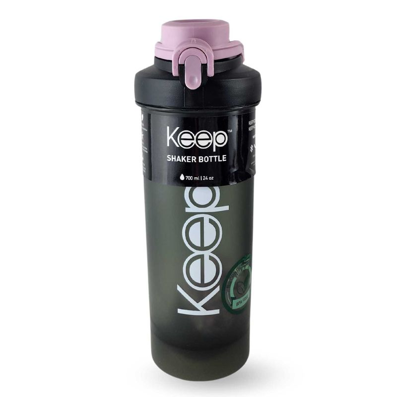 KEEP - Botella Sport Shaker 700ml Keep Outdoor Gimnasio Lila
