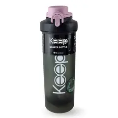 KEEP - Botella Sport Shaker 700ml Outdoor Gimnasio Lila