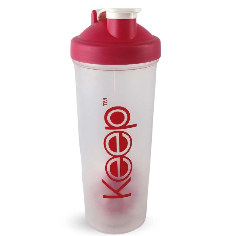 KEEP - Botella De Agua Shaker Value 700ml Gym Proteina Keep Rosa