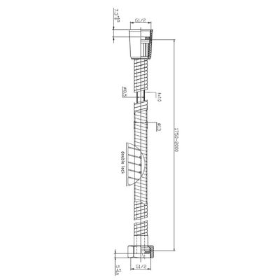 Imagen 2 del producto Flexible Extendible 1,75 a 2,00 MT