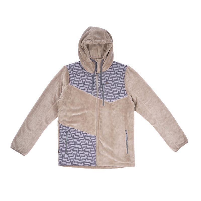 HAKA HONU - Poleron Hombre Polaroid Beige Haka Honu