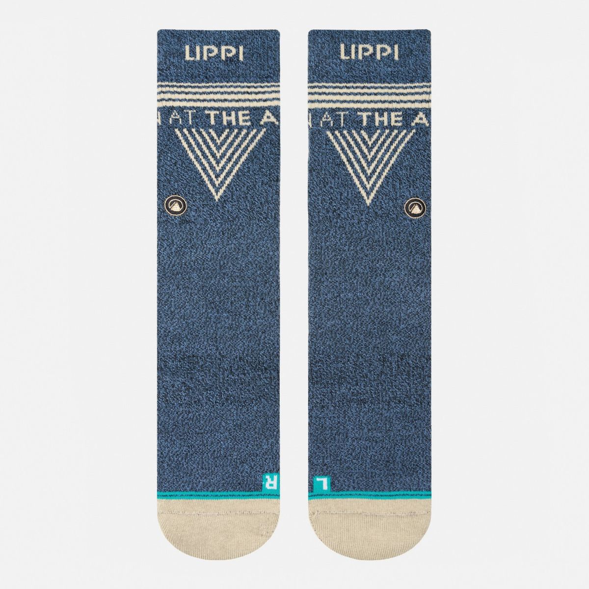 LIPPI - Calcetin Hombre Travel Walk Classic Socks Azul Marino Lippi