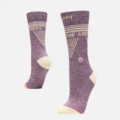 LIPPI - Calcetin Mujer Travel Walk Classic Socks Lila