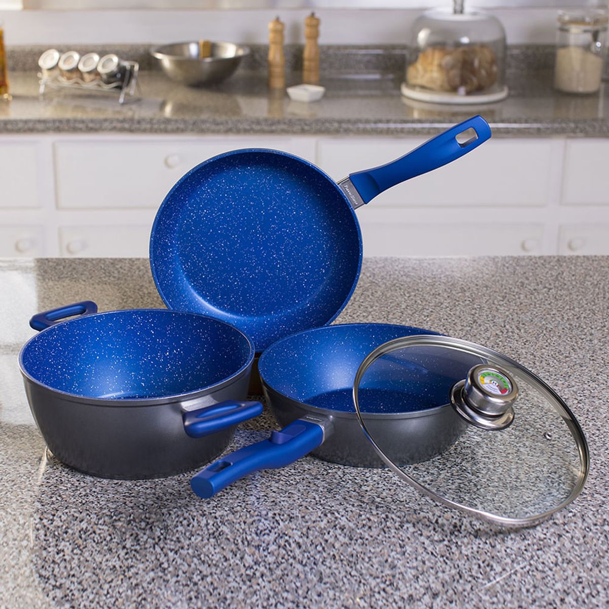 GENERICO - FlavorStone Set 4 piezas - sin cuchillos