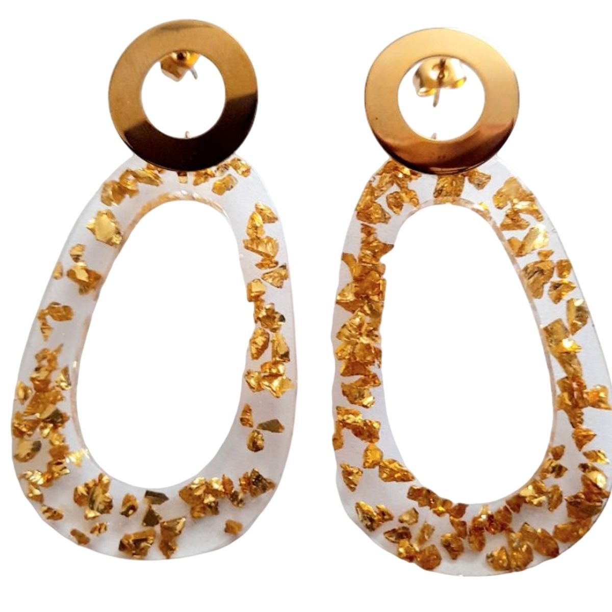 CATHALIFAUDJOYAS - AROS PIEDRAS RESINA Y ACERO CATHALIFAUDJOYAS