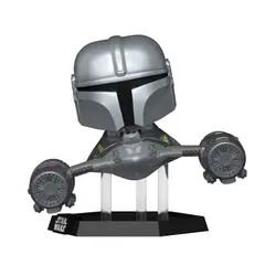 FUNKO - Pop! The Mandalorian in N-1 Starfighter Star Wars #670