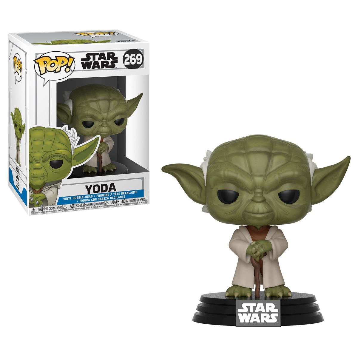 FUNKO - Funko Pop Yoda Star Wars Clone Wars - 269