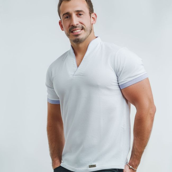 SUITE 1503 MEN'S BRAND EXPERIENCE - Polera Mao Manga Corta Algodón Hombre SUITE1503 Mens Brand Experience