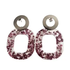 CATHALIFAUDJOYAS - AROS PIEDRAS RESINA Y ACERO