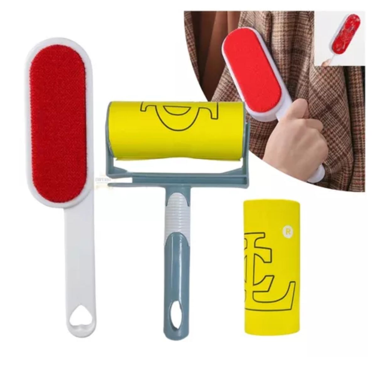 GENERICO - Cepillo Quita Pelos Mascota Ropa Sillon Quita Pelusas