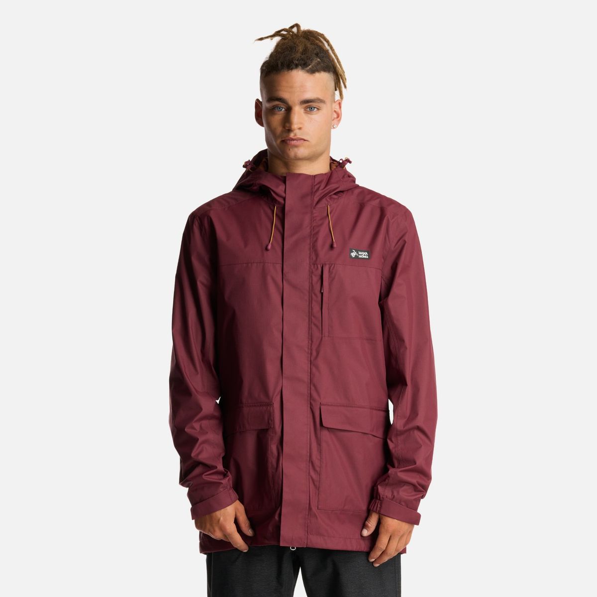 HAKA HONU - Chaqueta Hombre Kauai Burdeo Haka Honu