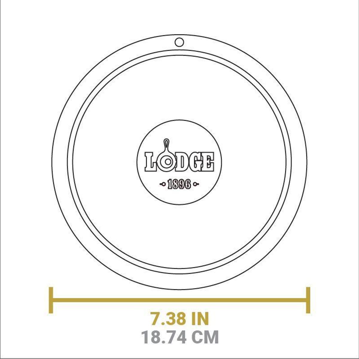 LODGE - Salvamanteles Silicona Deluxe Amarillo LODGE CAST IRON