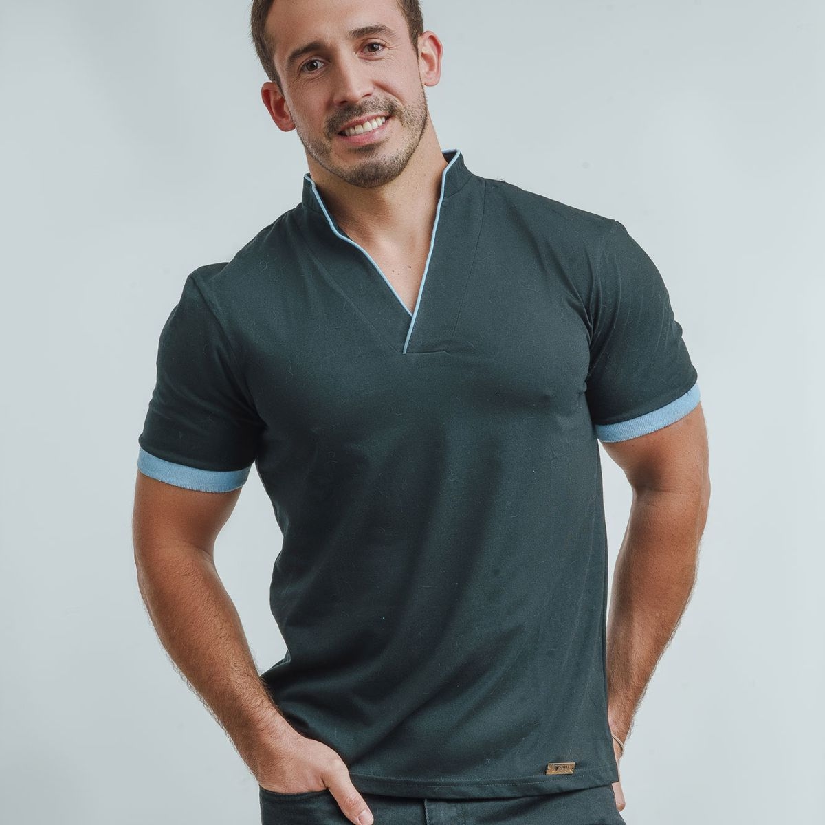 SUITE 1503 MEN'S BRAND EXPERIENCE - Polera Mao Manga Corta Algodón Hombre SUITE1503 Mens Brand Experience