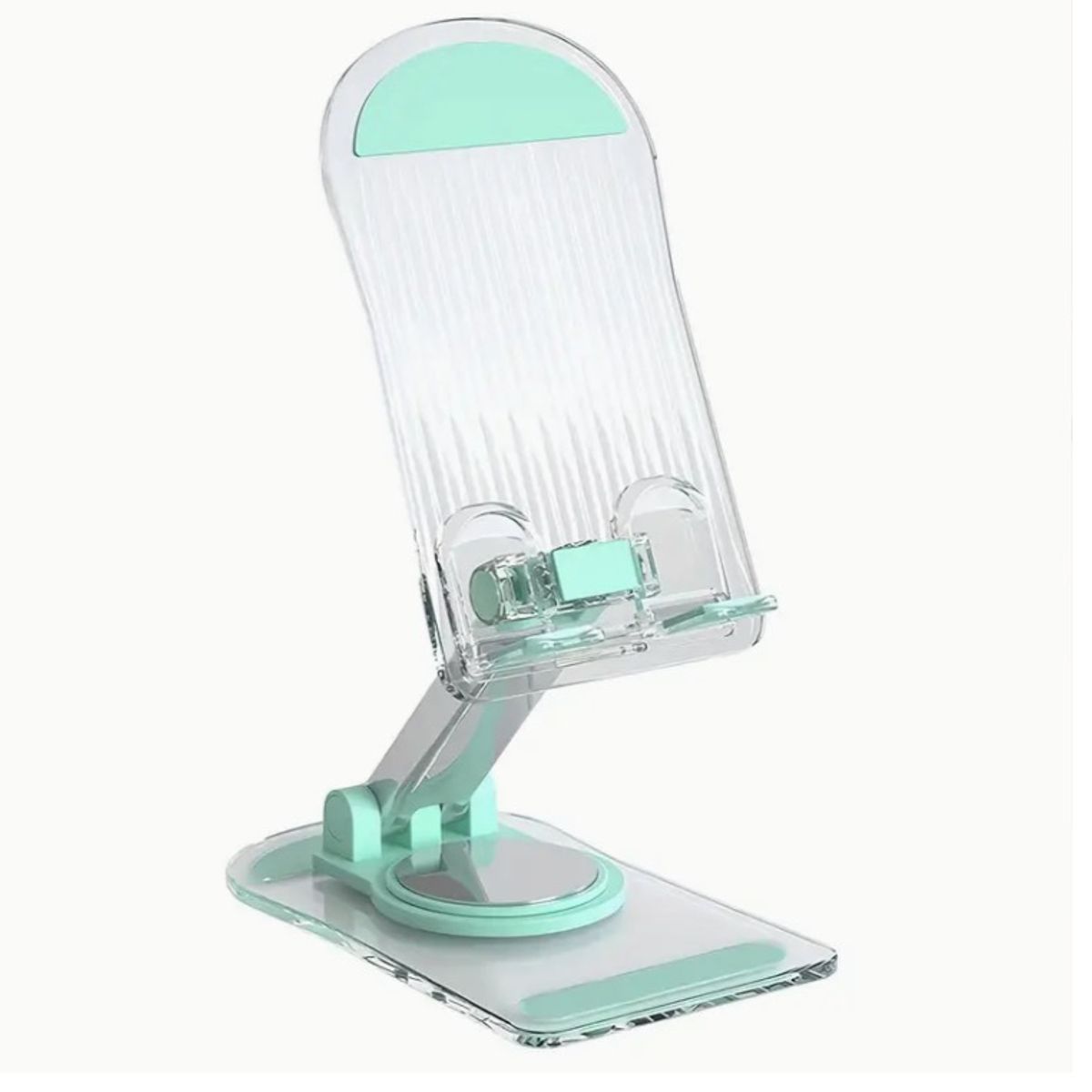 GENERICO - Soporte Para Teléfono Transparente Giratorio  KFZ12