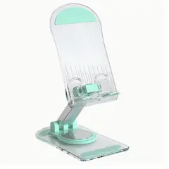 GENERICO - Soporte Para Teléfono Transparente Giratorio KFZ12