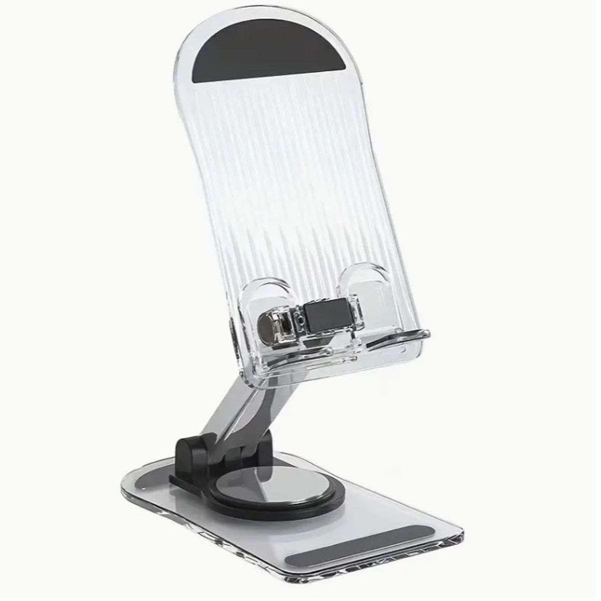 GENERICO - Soporte Para Teléfono Transparente Giratorio  KFZ12