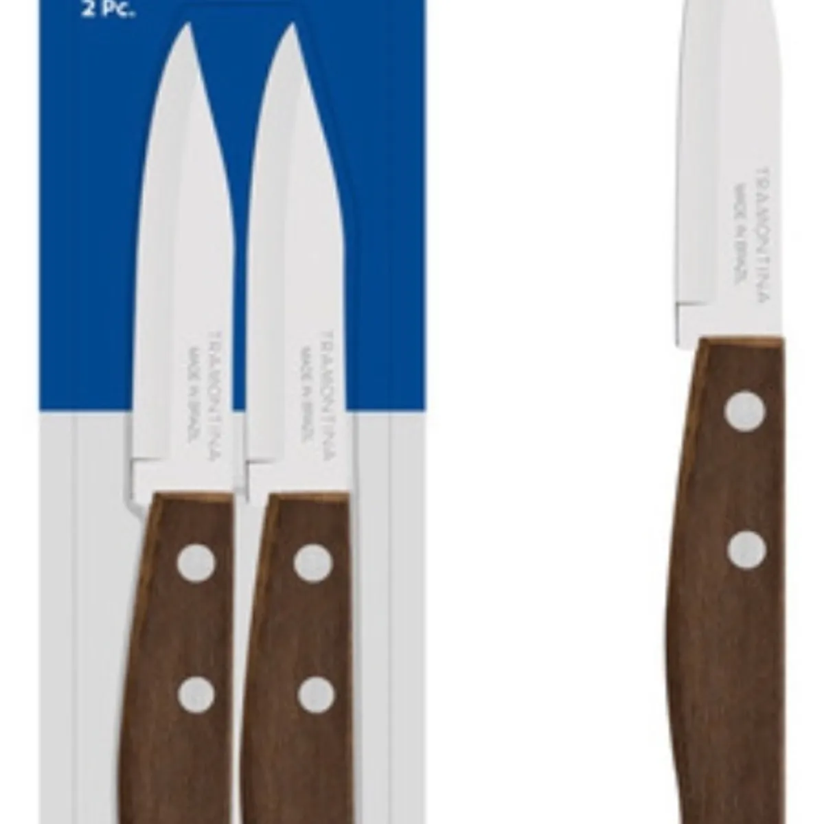 TRAMONTINA - Juego De Cuchillos Para Legumbres Tramontina en Madera 2 piezas