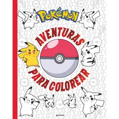 PENGUIN RANDOM HOUSE - LIBRO Pokemon. Aventuras Para Colorear