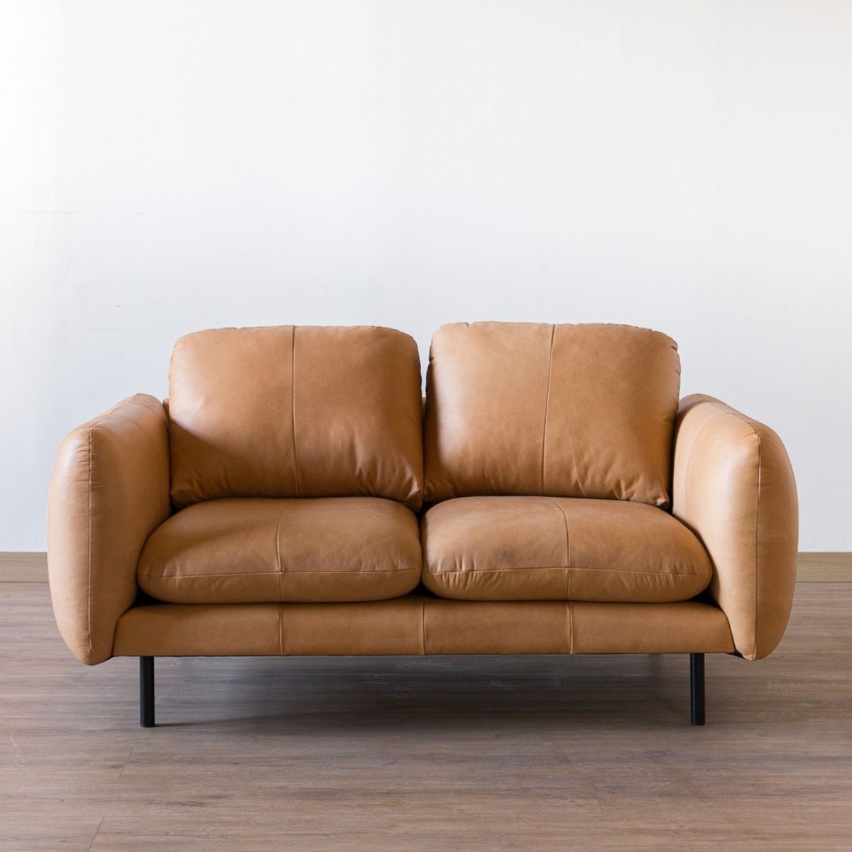 AMOBLE - Sofa Alzira Camel 160 Amoblé