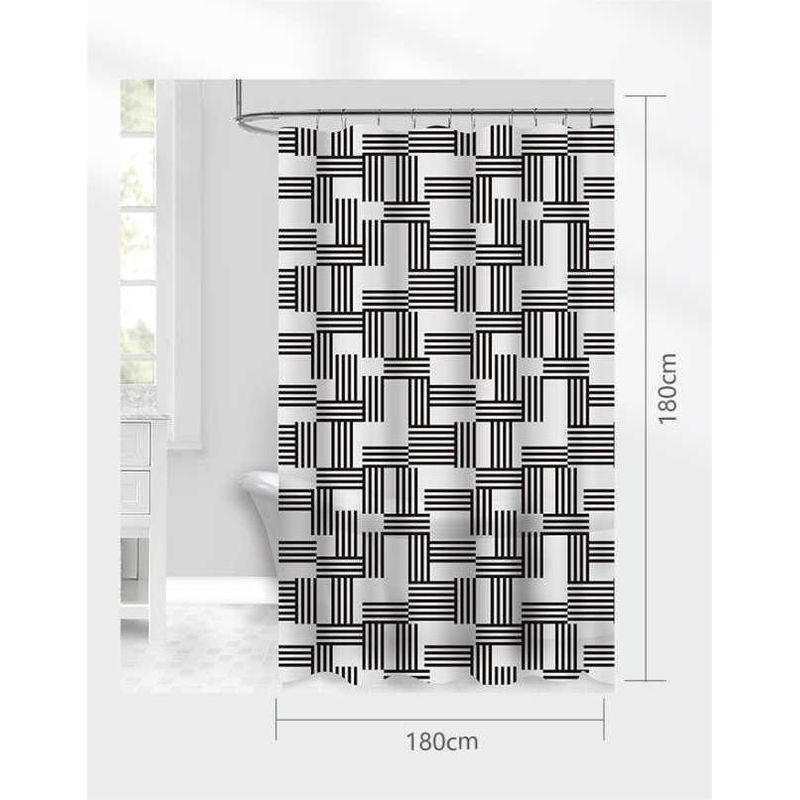GENERICO - Cortina de Baño 180x180cm