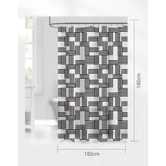 GENERICO - Cortina de Baño 180x180cm