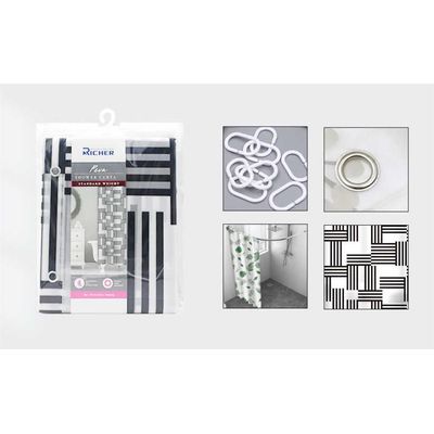 Imagen 2 del producto Cortina de Baño 180x180cm