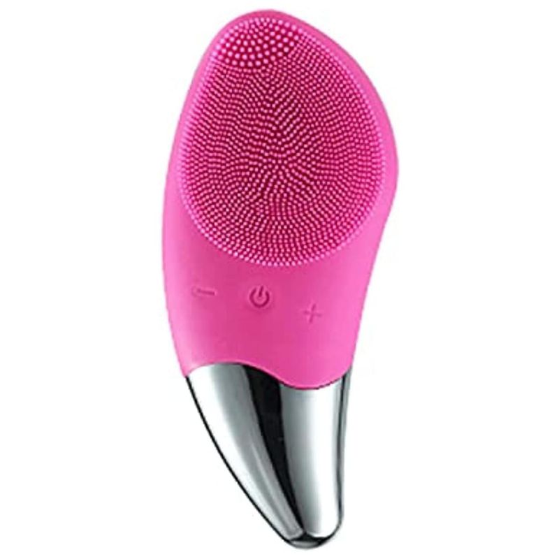 GENERICO - Cepillo De Limpieza Facial Sonico De Silicona Recargable USB
