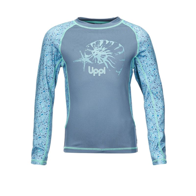 LIPPI - Traje de Baño Niña Sun Pro Long Sleeve T-Shirt Turquesa Lippi_.