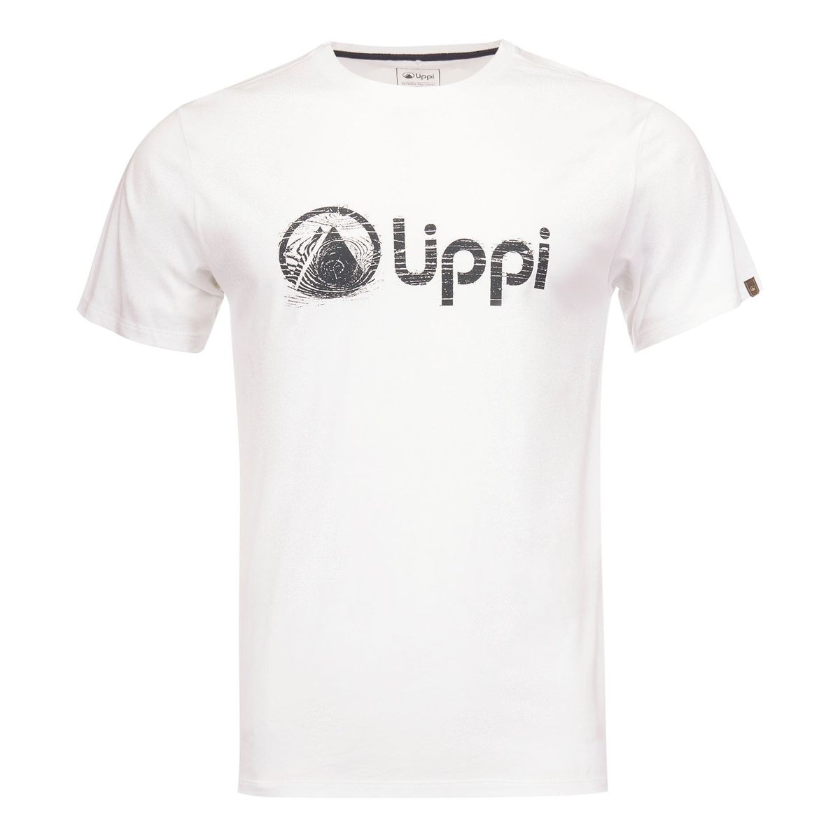 LIPPI - Polera Hombre Logo Lippi UVStop TShirt Blanco Lippi
