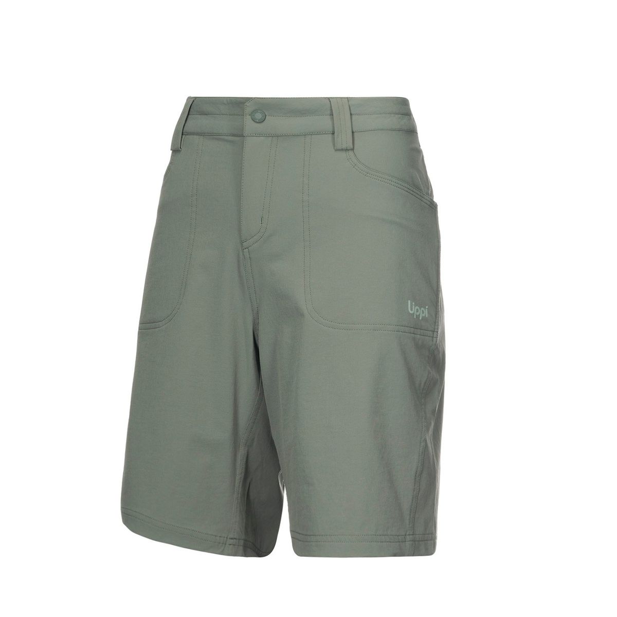 LIPPI - Short Mujer Fury Shorts Verde Grisaceo Lippi