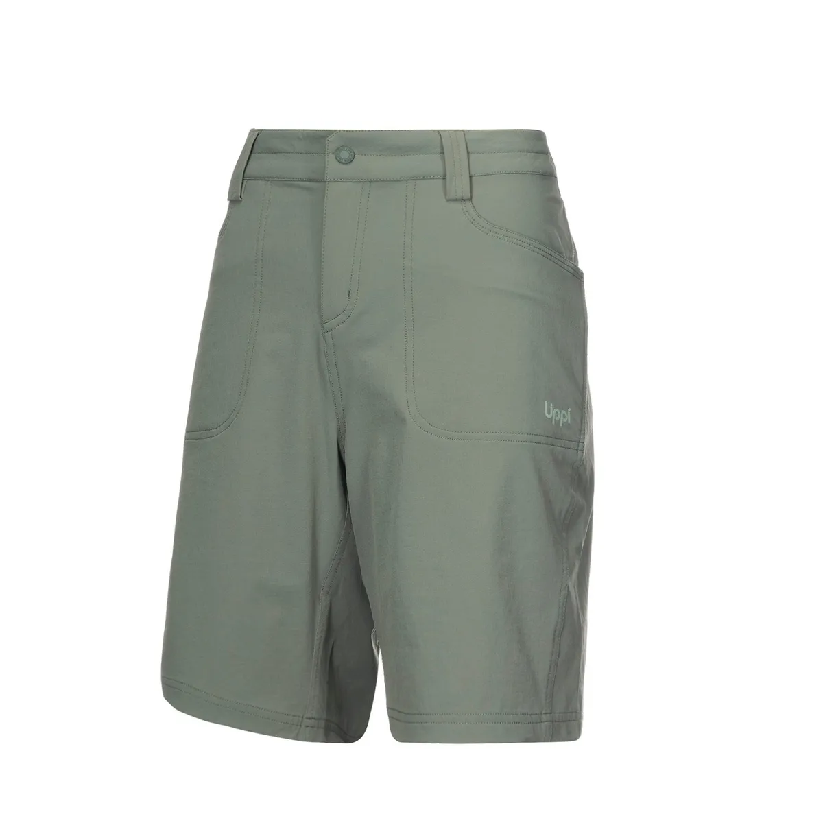 LIPPI - Short Mujer Fury Shorts Verde Grisaceo Lippi