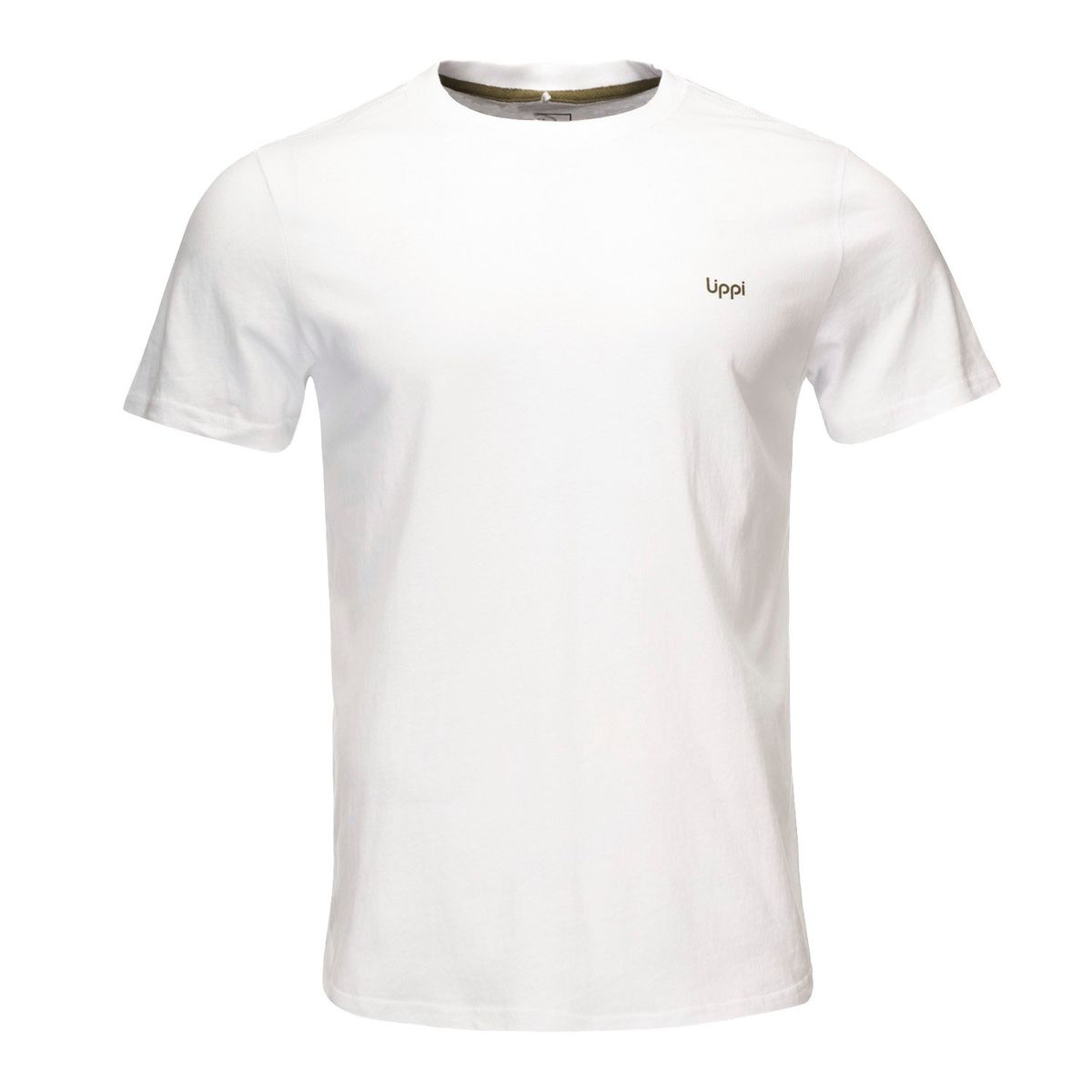 LIPPI - Polera Hombre Cerro Castillo T-Shirt Blanco Lippi