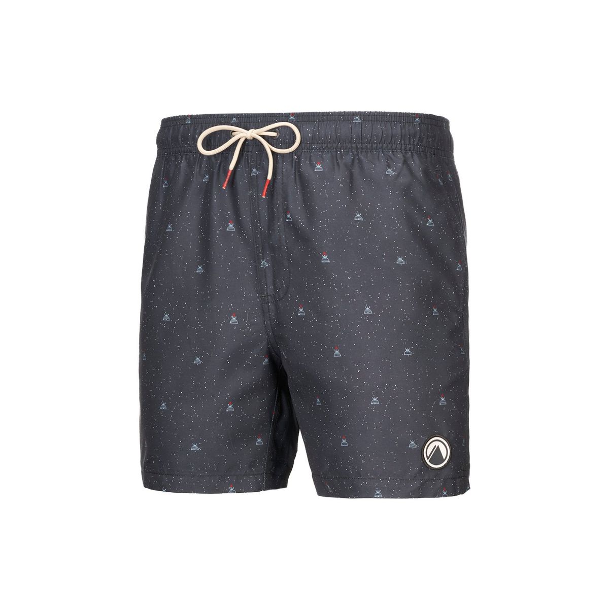 LIPPI - Short Hombre Aqua Swimwear Print Grafito Lippi
