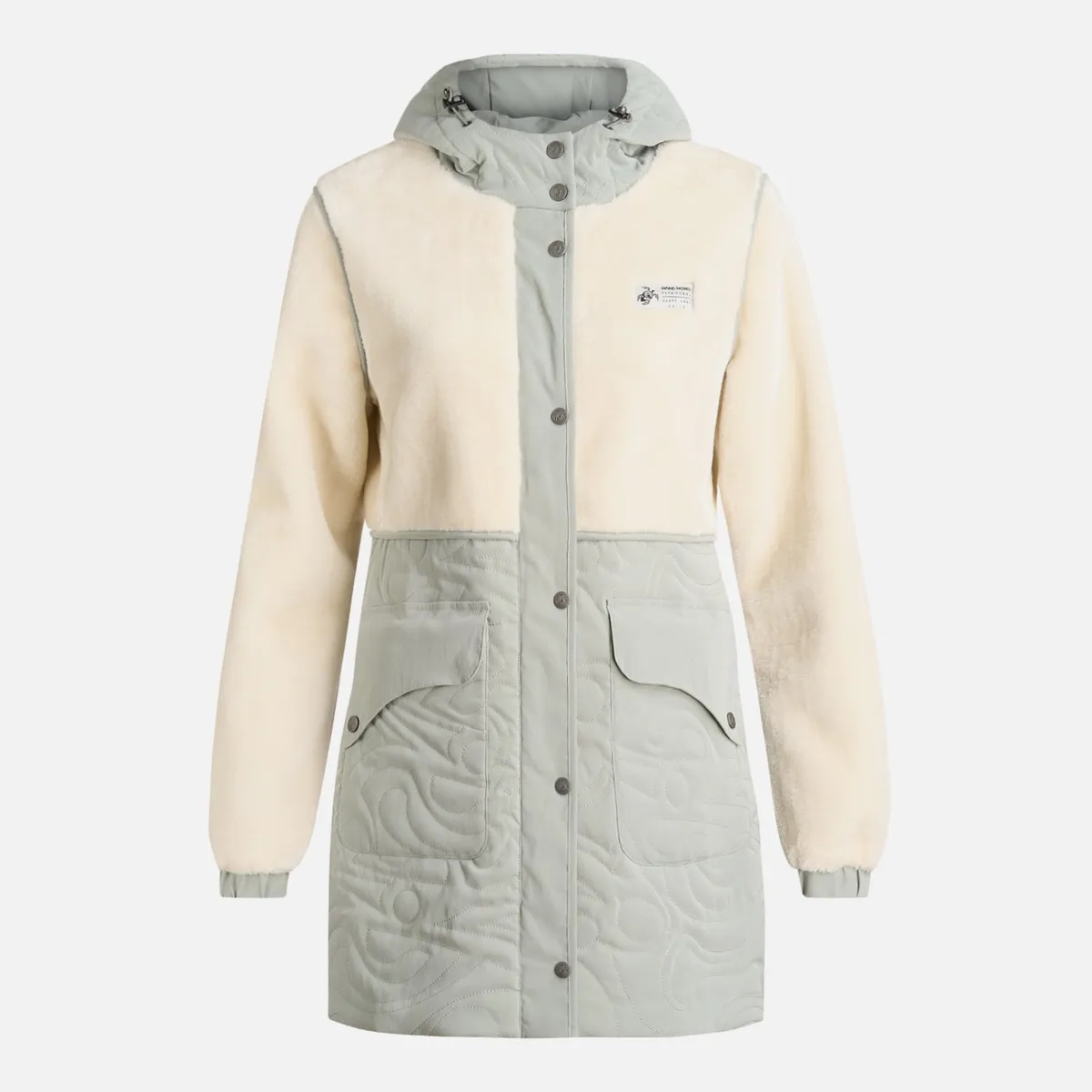 HAKA HONU - Chaqueta Mujer Noes-ni Verde Claro Haka Honu