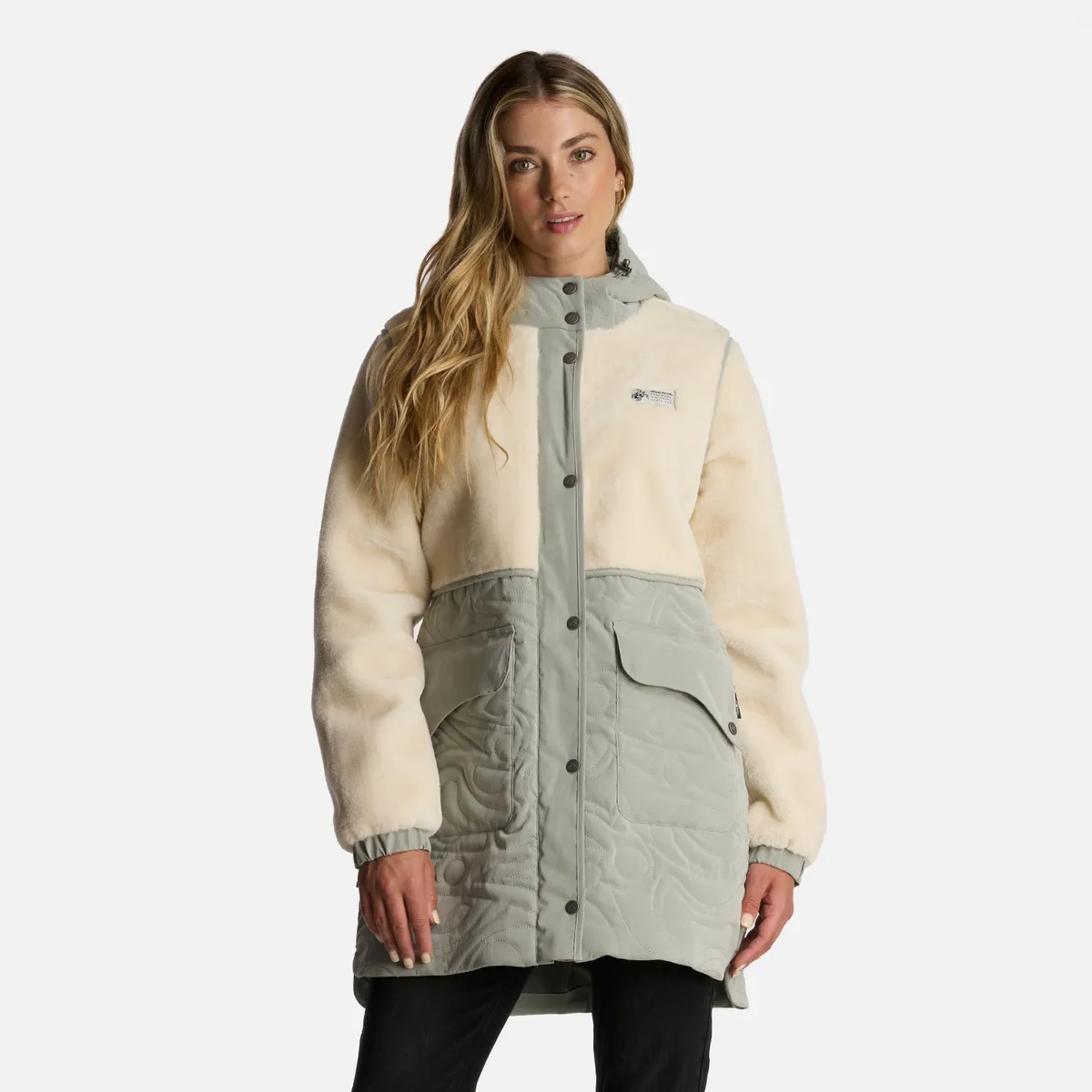 HAKA HONU - Chaqueta Mujer Noes-ni Verde Claro Haka Honu