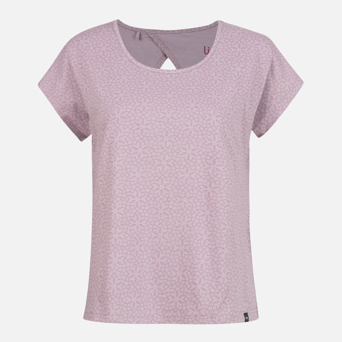 LIPPI - Polera Mujer Essential UV-Stop T-Shirt Malva Lippi