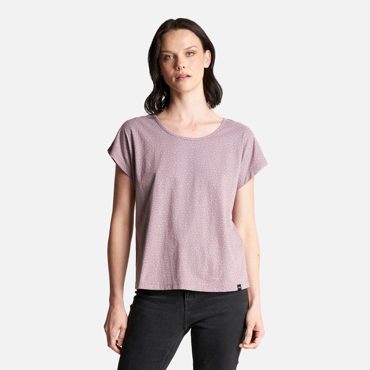 LIPPI - Polera Mujer Essential UV-Stop T-Shirt Malva Lippi