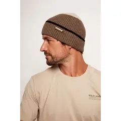 WILD LAMA - Gorro Noto Reciclado Café