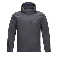 LIPPI - Chaqueta Hombre Macaya Softshell Hoody Jacket Melange Azul