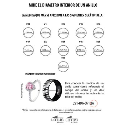 Imagen 2 del producto Anillo LP3508-3/114 Mujer Pure Essential