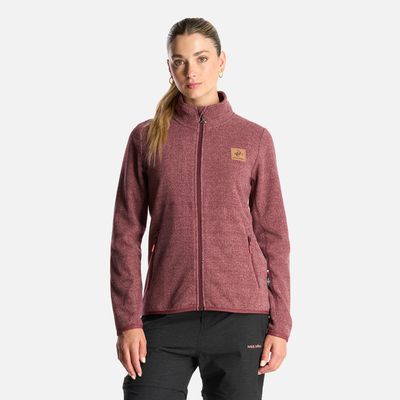 Imagen 2 del producto Poleron Mujer Tokerau Pro Burdeo