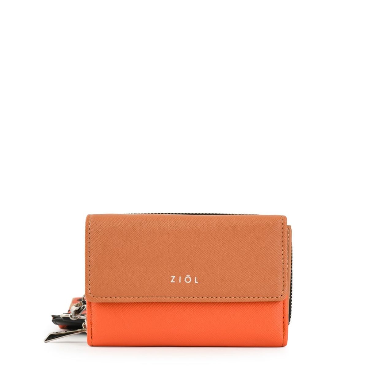ZIOL - Billetera cierre exterior mediana astorga camel