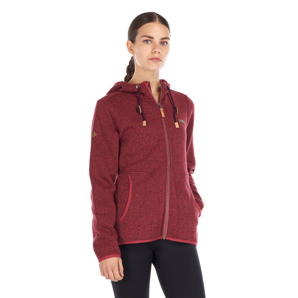 LIPPI - Chaqueta Mujer Alamo Blend-Pro Jacket Rosa Oscuro Lippi