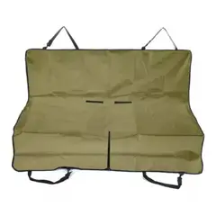 GENERICO - Funda Protectora de Lona de Asiento de Autos para Mascotas Verde