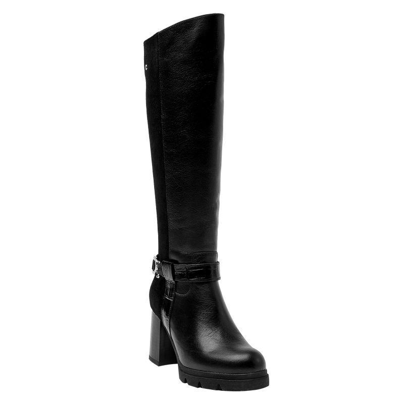 POLLINI - Bota Casual Mujer Negro Pollini