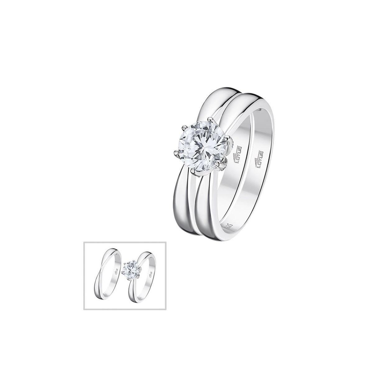 LOTUS SILVER - Anillo LP3509-3/112 Lotus Silver Mujer Pure Essential
